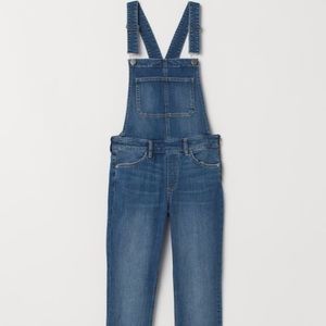 H&M Skinny Denim Overalls